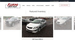 Desktop Screenshot of florasauto.com